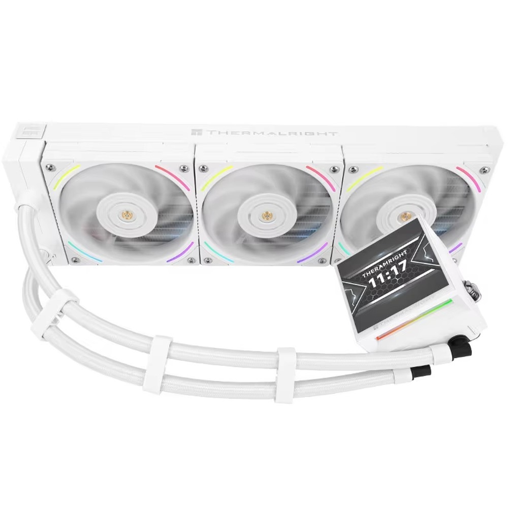 Aio Liquid Cooler - Thermalright Hyper Vision 360 ARGB Bianco,