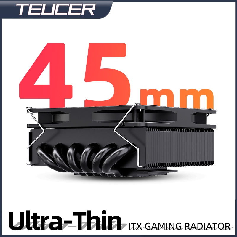 Air Cooler Cpu - Teucer Altezza 45mm CPU Cooler ITX