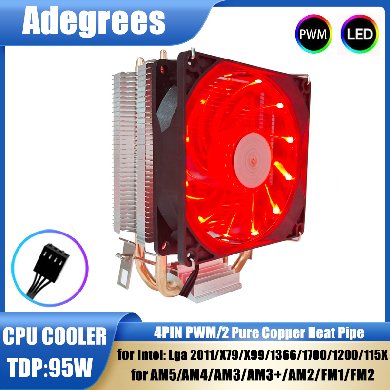 2 tubi di calore CPU Cooler To - Air Cooler Cpu recensione e prezzo
