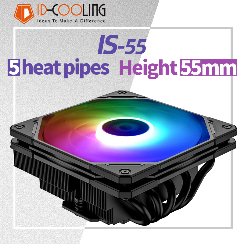 ID-COOLING IS-55 5 Heatpipe CP - Air Cooler Cpu recensione e prezzo